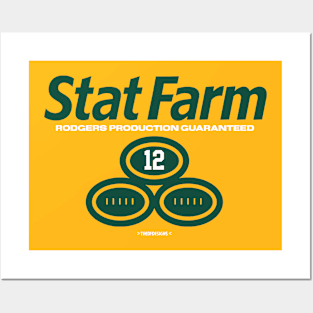 Stat Farm - Aaron Rodgers Posters and Art